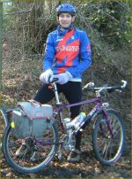 Simon out mountainbiking - click to enlarge